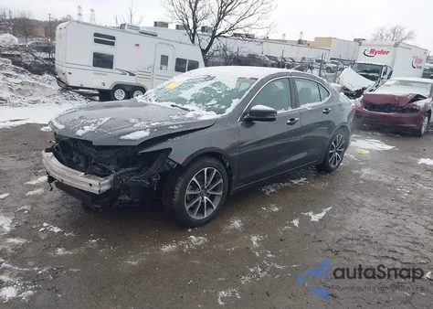 2015 Acura Tlx V6 Tech z USA, uszkodzony, nr VIN 19UUB3F50FA000780